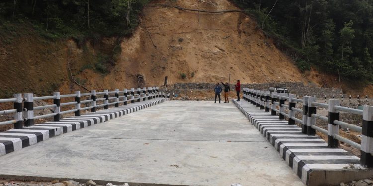 तीन करोड ५७ लाखमा पक्की पुल निर्माण