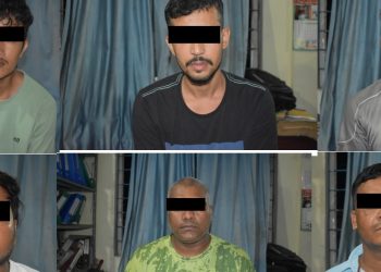 झापाको विभिन्न क्षेत्रमा चोरी गर्ने ६ जना पक्राउ