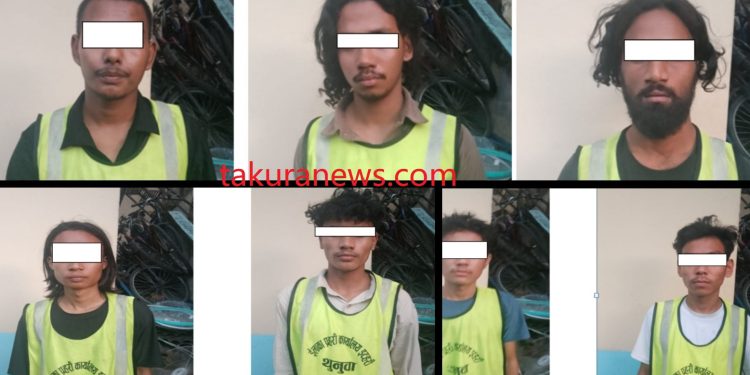 इटहरीमा खुकुरी प्रहार घटनामा संलग्न सात जना प्रहरीद्धारा सार्वजनिक, ज्यान मार्ने उद्योगमा मुद्दा दर्ता