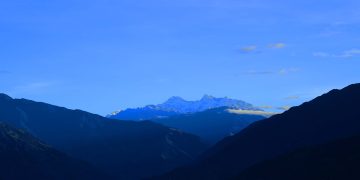 मौसम खुलेपछि ताप्लेजुङको उच्च क्षेत्रमा देखिएको दृश्य