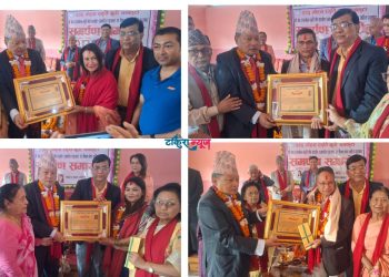 इन्द्र–मोहन स्मृति गुठीद्वारा चारजना स्रष्टा पुरस्कृत