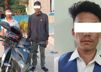 ब्राउनसुगरसहित तीन जना पक्राउ