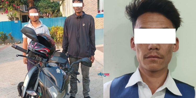 ब्राउनसुगरसहित तीन जना पक्राउ