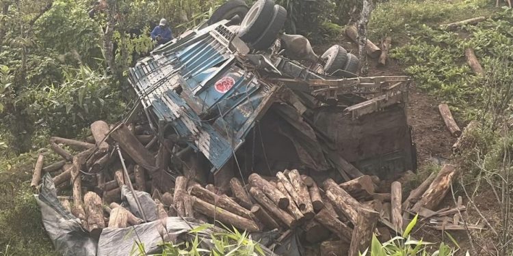 ट्रक ब्रेक फेल भई दुर्घटना हुँदा एकको मृत्यु