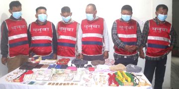 सुन भन्दै बिस्कुट देखाएर ठगी, इटहरीबाट ६ जना पक्राउ