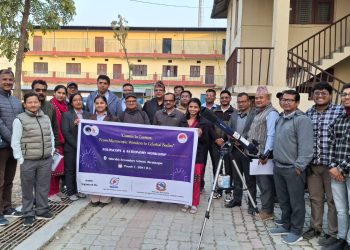 विराटनगरमा एकदिने फोल्डस्कोप तथा खगोल विज्ञान कार्यशाला सम्पन्न