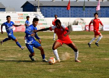 इटहरी गोल्डकप : मच्छिन्द्र फुटबल क्लब सेमिफाइनलमा प्रवेश, झापा ११ घर फर्कियो