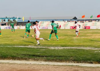 इटहरी गोल्डकप : बुढासुब्बा गोल्डकपको विजेता न्यूरोड टिम सगरमाथासँग पराजित