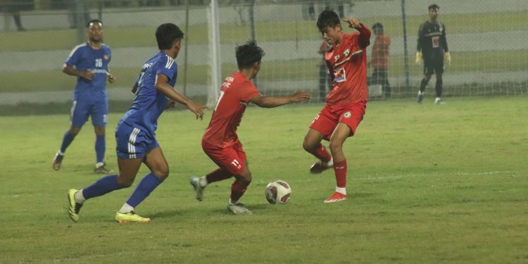 दिल्लीलाई पराजित गर्दै एपीएफ विराट गोल्डकपको क्वाटरफाइनलमा