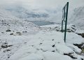 सोलुखुम्बुको खुम्बु क्षेत्रमा परेको हिमपात (तस्बिरहरू)
