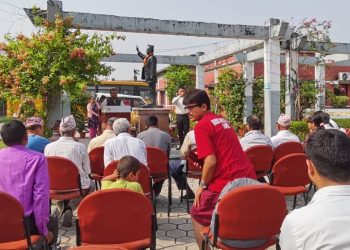 मोरङको प्राविधिक विश्वविद्यालयमा मनमोहन अधिकारीको स्मरण