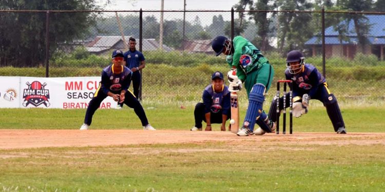 आसामलाई पराजित गर्दै पुलिस क्लब एमएम कप क्रिकेटको फाइनल प्रवेश