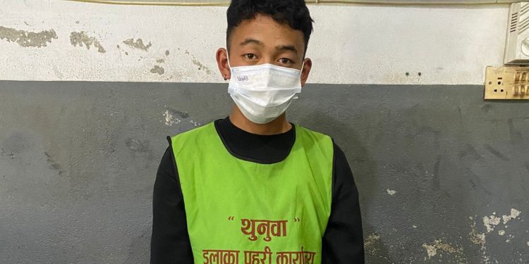 धरानमा गाँजासहित एक युवक पक्राउ