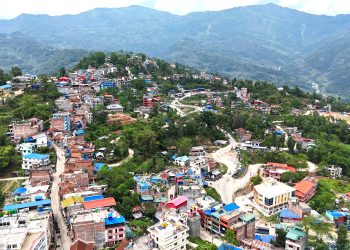 ड्रोनबाट देखिएको सङ्खुवासभाको खाँदबारी