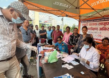 झापामा लागूपदार्थ सेवन गरी सवारी चलाउने सात जना चालक पक्राउ