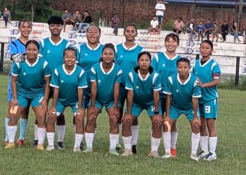 धरान लेडिज फुटबल क्लबलाई प्रथम मदन भण्डारी स्मृति महिला गाेल्डकपकाे उपाधि