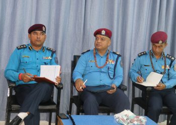 कोशी प्रदेश प्रहरी प्रमुख कार्कीको धनकुटामा निरीक्षण, स्थानीयसँग अन्तरक्रिया