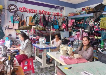 झोला उद्योगबाट रोजगारी सृजना गर्दै महिला उद्यमी