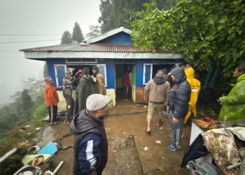 पाँचथरमा पहिरोमा पुरिएर एक जनाको मृत्यु