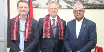 कोशीका मुख्यमन्त्री कार्की र स्विस प्रतिनिधिबीच भेटवार्ता, द्विपक्षीय सहकार्यबारे छलफल