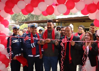 जेनजी आन्दोलनमा क्षतिग्रस्त ट्राफिक कार्यालय पुनर्निर्माण, इटहरीमा नयाँ भवन हस्तान्तरण