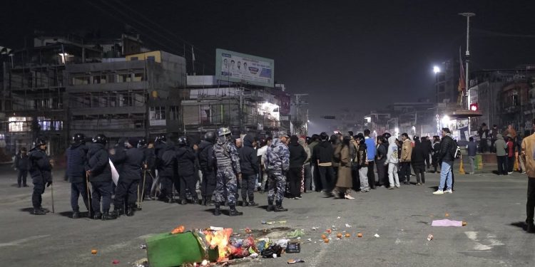 इटहरीको मुख्य चोकमा ट्रकको ठक्करबाट साइकलयात्रीको मृत्यु