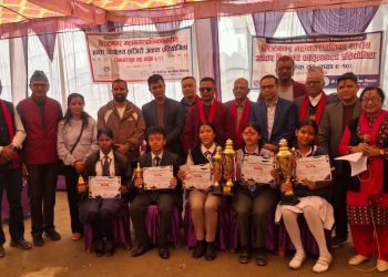महानगरस्तरीय वक्तृत्वकला प्रतियोगितामा पोखरिया माविकी सायुन्षा प्रथम