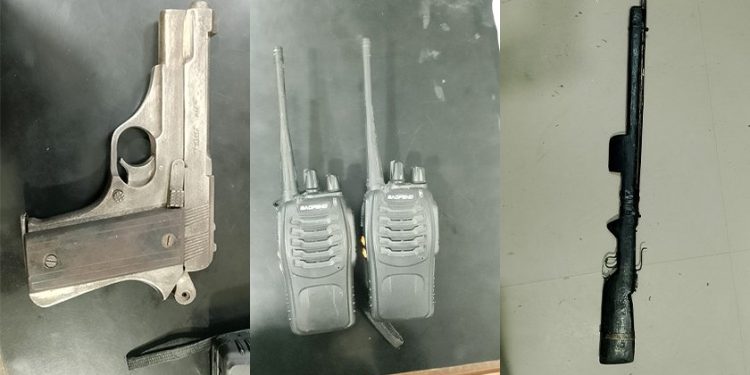 मोरङमा हतियार र सञ्चार सेटसहित दुई जना पक्राउ