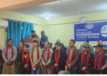 तरहरा साइक्लिङको अध्यक्षमा सुरज क्षेत्री, युवालाई स्वस्थ जीवनशैलीतर्फ प्रेरित गर्ने प्रतिबद्धता