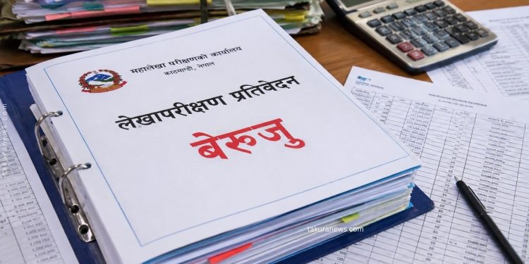 कोशीका २०८ निकायमा ५८ करोडभन्दा बढी बेरुजु