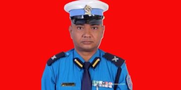 जिल्ला ट्राफिक प्रहरी कार्यालय मोरङका इन्स्पेक्टर सन्तोष न्यौपाने ‘सर्वोत्कृष्ट प्रहरी’ घोषित