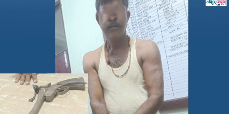 विराटनगरमा घरमै लुकाइएको पेस्तोल र लागूऔषध बरामद, ५९ वर्षीय पुरुष पक्राउ