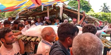 सहिद घोषणा भएपछि सुनसरीका रवीन्द्र मेहताको अन्त्येष्टि
