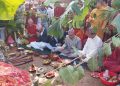 गाईघाटको पञ्चावती भगवती मन्दिरमा भित्र्याइयो फूलपाती