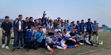 धरानमा सम्पन्न बुढासुब्बा गोल्डकपको उपाधि मनाङलाई