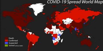 १६२ देशमा कोरोना लाग्दा नेपाल जोगियो, अहिलेसम्म विश्वमा एक लाख ८२ हजार बढीमा कोरोनाको संक्रमण