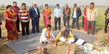 विपन्न मुसहर समुदायका लागि घर निर्माण कार्य सुरु