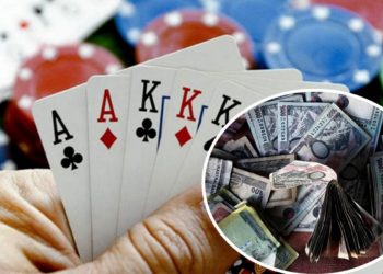 १४ लाख नगद रकमसहित चारजना जुवाडे पक्राउ