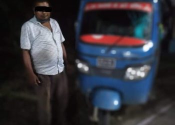 ५८ बण्डल पटका सहित अटो चालक ढाक्रे पक्राउ