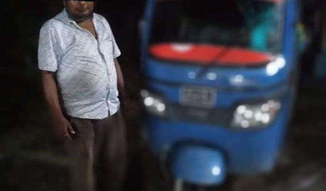 ५८ बण्डल पटका सहित अटो चालक ढाक्रे पक्राउ