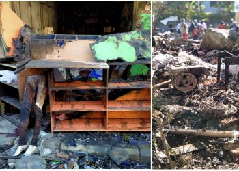 दीपावलीमा लापरबाही गर्दा मोरङका चार स्थानमा आगलागी