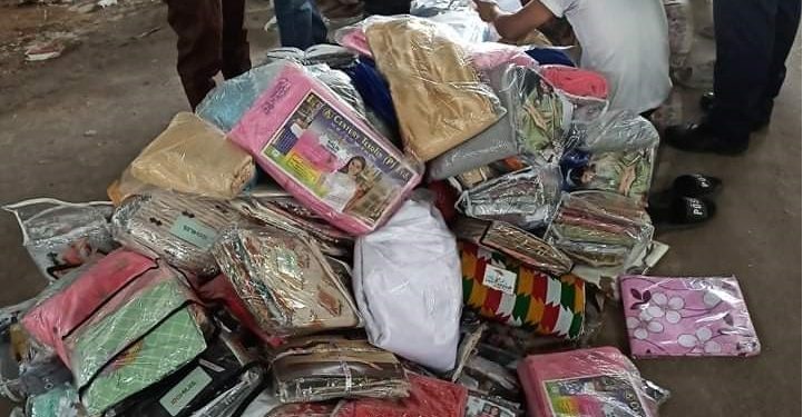 ७ लाख बढीको अबैध सामान बरामद