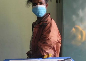 हतियार सहित एकजना पक्राउ