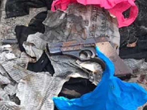 धरानमा अटोमेटिक पेस्तोलसहित ५ राउण्ड गोली बरामद