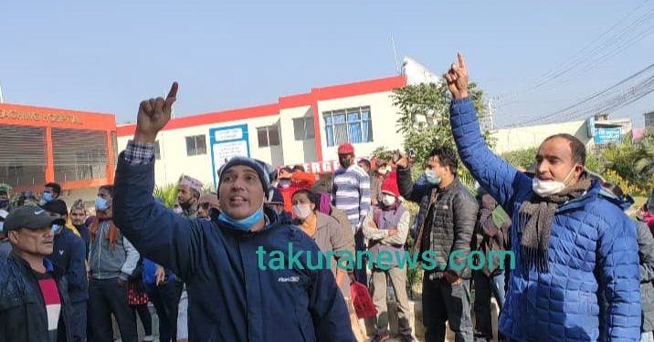 विराट मेडिकलको लापरबाहीले इटहरीकी गंगाको मृत्यु, आफन्त आक्रोशित
