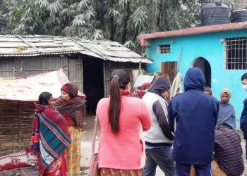 मोरङमा प्रहरी चौकी नजिकै श्रीमानको कुटपिटबाट श्रीमतीको मृत्यु