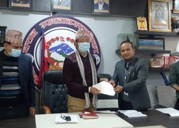 ४० जना कोरोना संक्रमित कर्मचारीको कोरोना बिमा बापतको रकम हस्तान्तरण