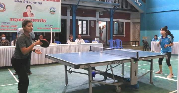 धरानमा लिला श्रेष्ठ सुब्बा स्मृति टेबुल टेनिस प्रतियोगिता सुरु