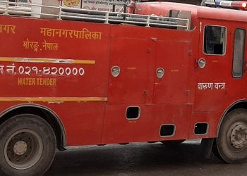 इटहरीमा भीषण आगलागी, आगो नियन्त्रणबाहिर