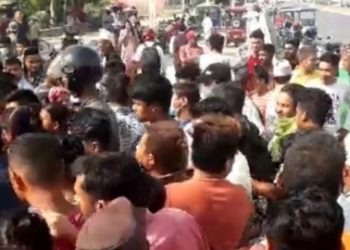 इटहरीको गंगामार्गमा भयानक दुर्घटना, कर्णबहादुरको घटनास्थलमै मृत्यु